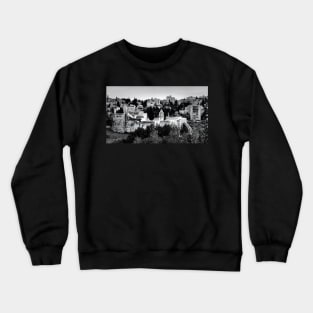 Overlooking a Jerusalem View Crewneck Sweatshirt